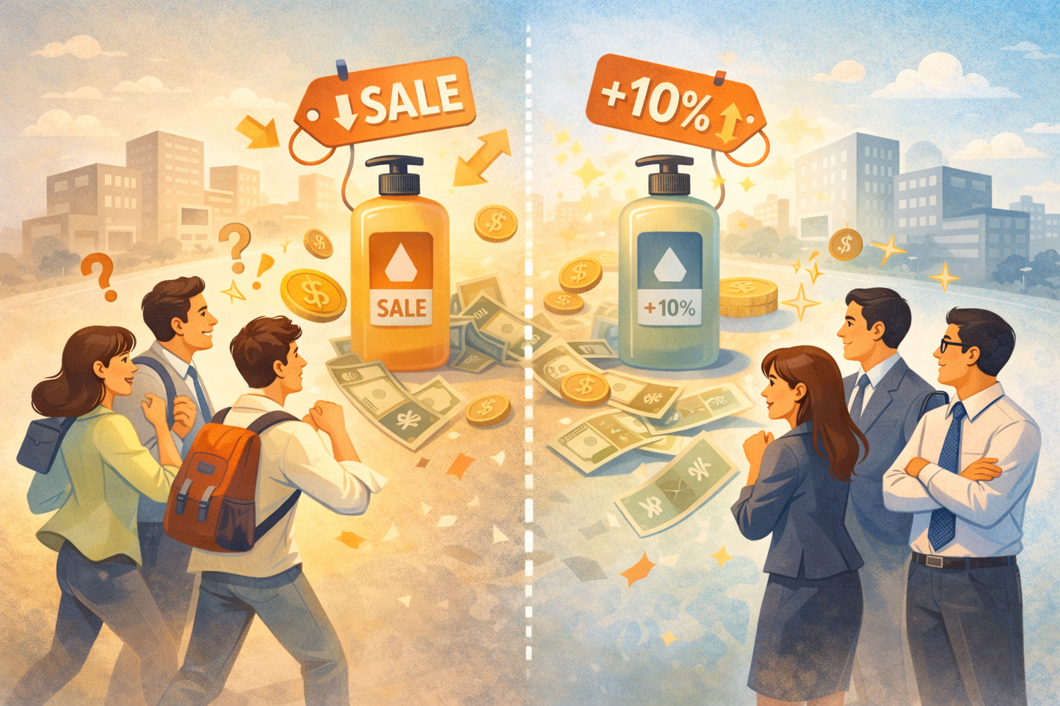 인플레이션 시대의 생존 전략: 왜 어떤 소비자는 가격 인상에도 흔들리지 않는가 대표 이미지