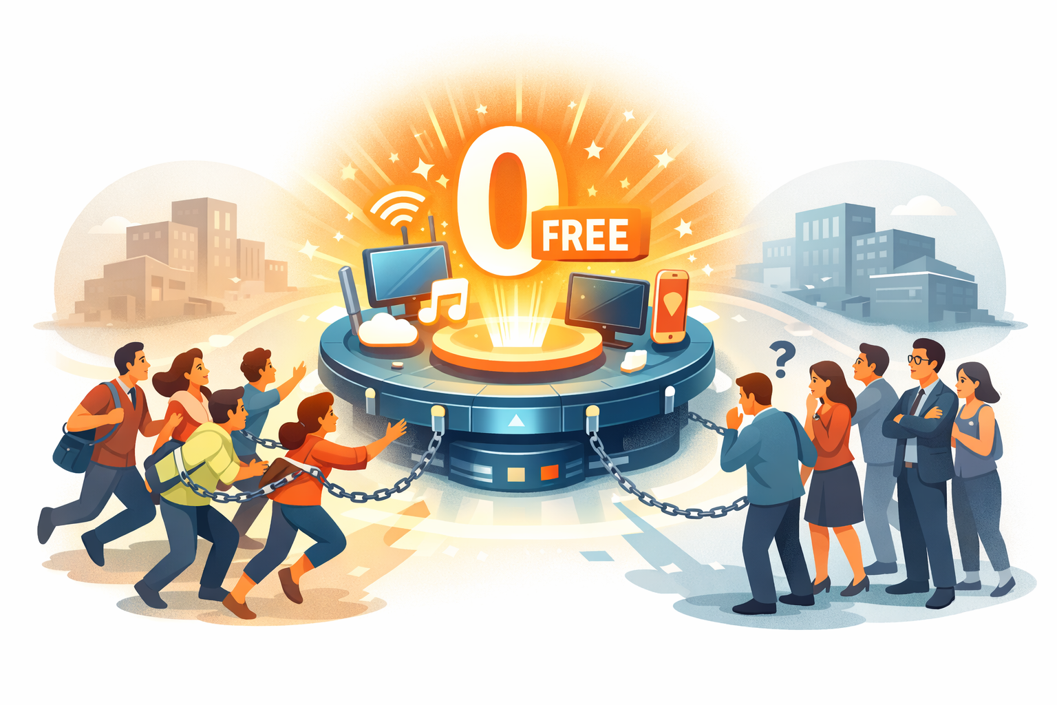 거대 기업의 생존 전략, 제로 프라이싱 번들링(Zero Pricing Bundling) 전략! 대표 이미지