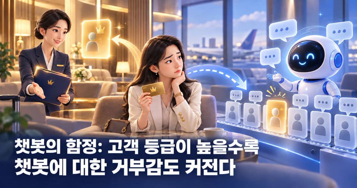 챗봇의 함정: 중요한 고객일수록 자동화를 싫어할 수 있다 대표 이미지