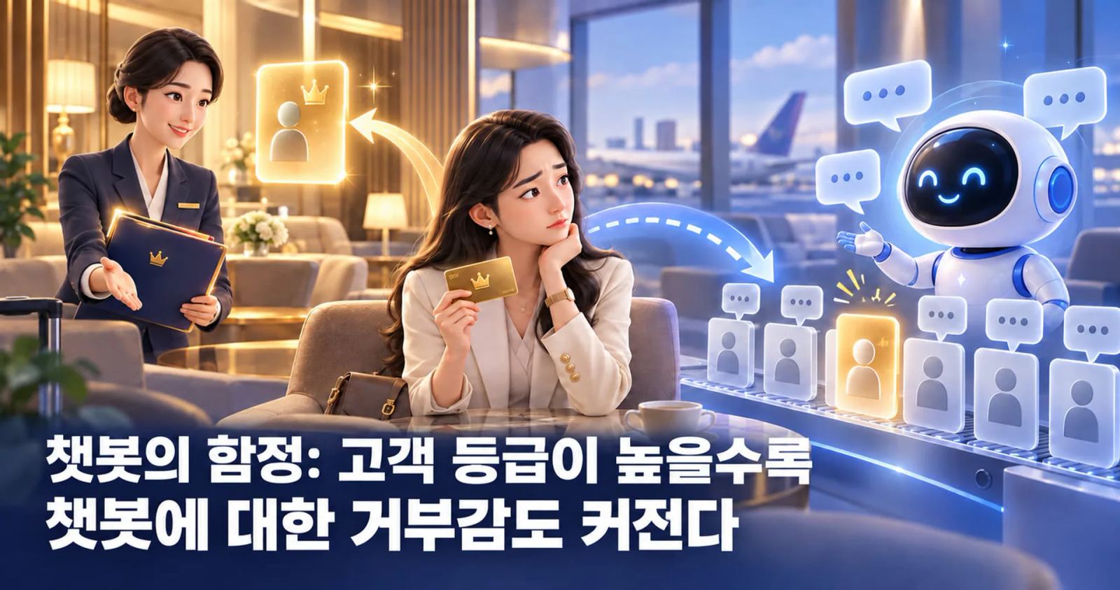 챗봇의 함정: 중요한 고객일수록 자동화를 싫어할 수 있다 대표 이미지